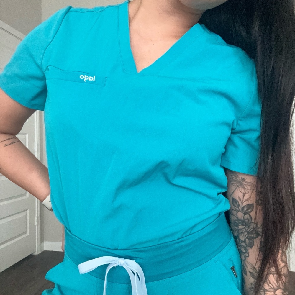 Brand New Lago Scrub Set - Teal